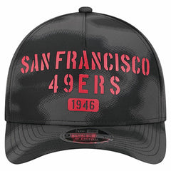 San Francisco 49ers New Era Halftone Camo 9FORTY Hat Gray - NFL