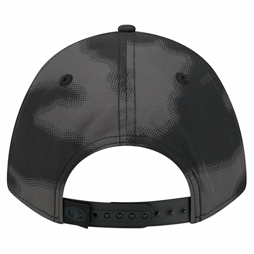 San Francisco 49ers New Era Halftone Camo 9FORTY Hat Gray - NFL