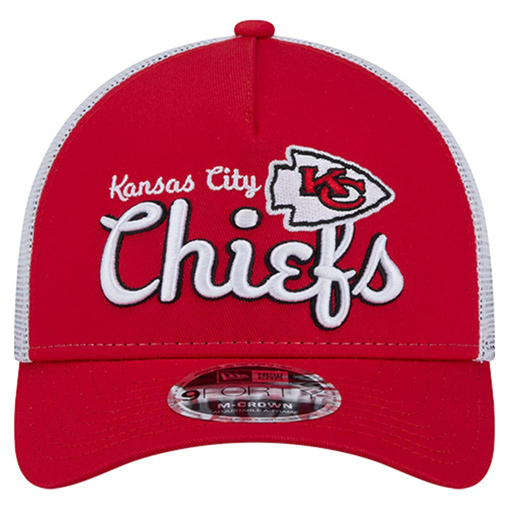 Kansas City Chiefs New Era Side Lines 9FORTY Adjustable Hat Red - NFL