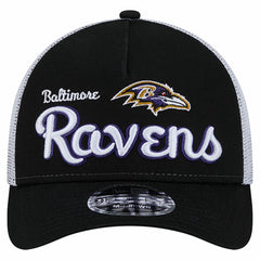 Baltimore Ravens New Era Side Lines 9FORTY Adjustable Hat Black - NFL