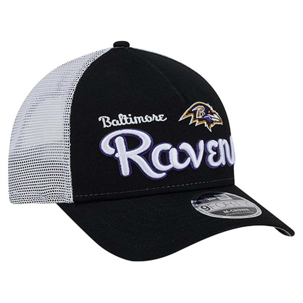 Baltimore Ravens New Era Side Lines 9FORTY Adjustable Hat Black - NFL