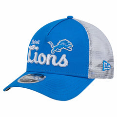 Detroit Lions New Era Side Lines 9FORTY Adjustable Hat Blue - NFL