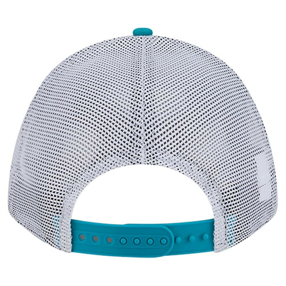 Miami Dolphins New Era Side Lines 9FORTY Adjustable Hat Aqua - NFL