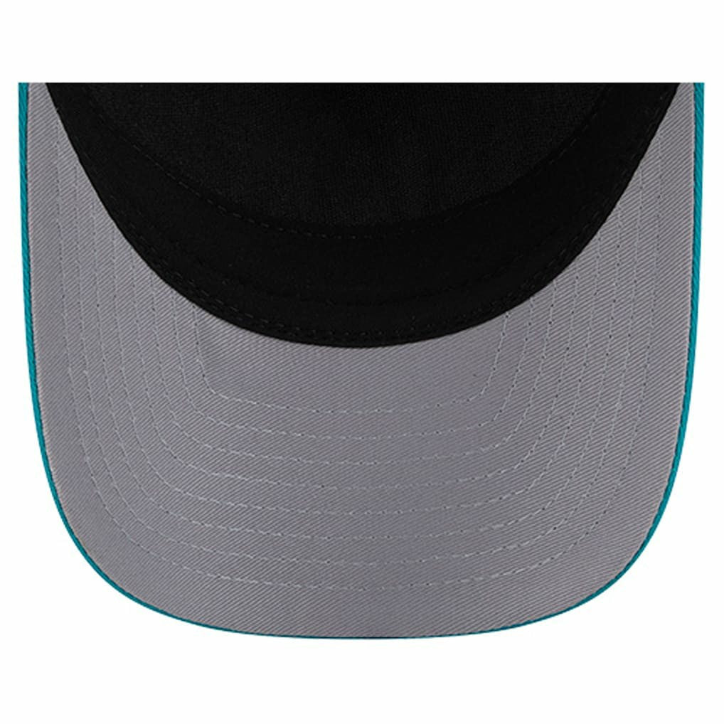 Miami Dolphins New Era Side Lines 9FORTY Adjustable Hat Aqua - NFL