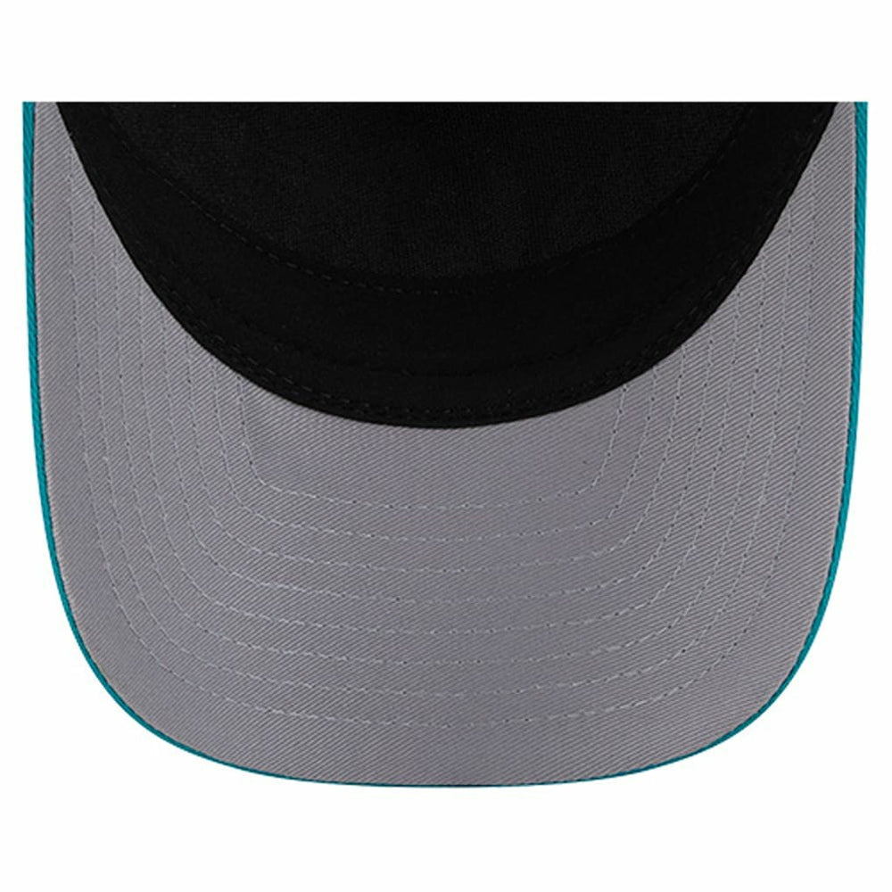 Miami Dolphins New Era Side Lines 9FORTY Adjustable Hat Aqua - NFL