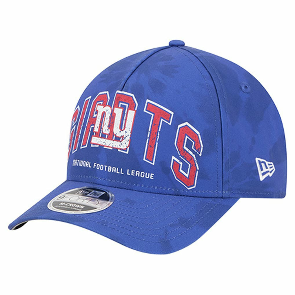 New York Giants New Era Tie Dye Fade 9Forty M-Crown A-Frame Adjustable Hat Royal - NFL