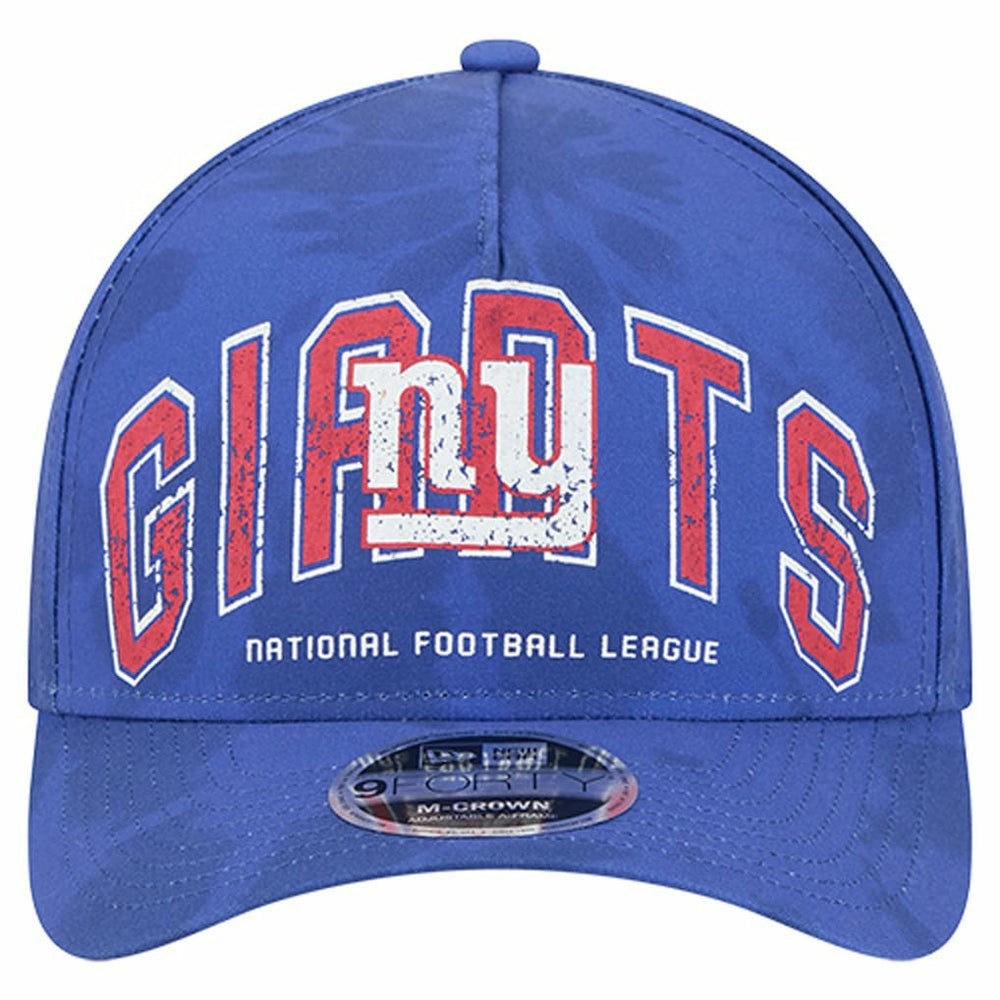 New York Giants New Era Tie Dye Fade 9Forty M-Crown A-Frame Adjustable Hat Royal - NFL