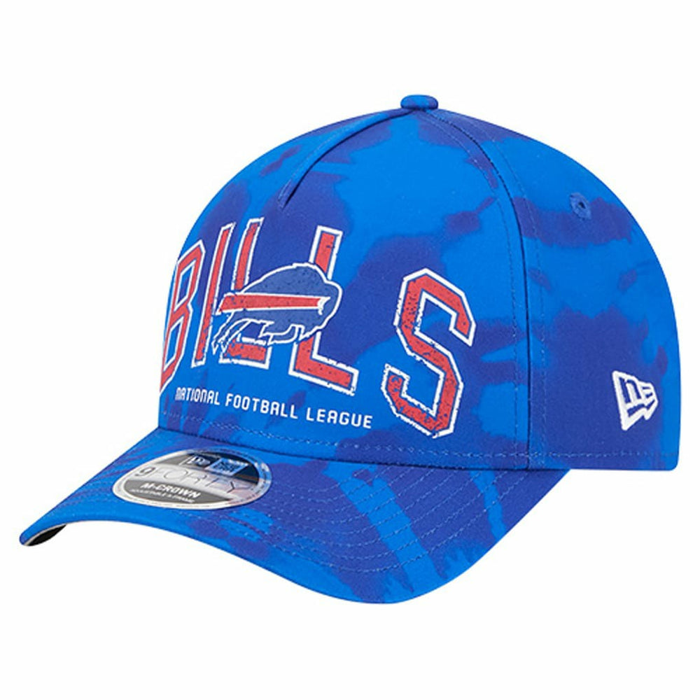 Buffalo Bills New Era Tie Dye Fade 9Forty M-Crown A-Frame Adjustable Hat Royal - NFL