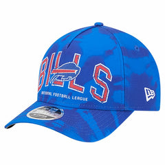 Buffalo Bills New Era Tie Dye Fade 9Forty M-Crown A-Frame Adjustable Hat Royal - NFL