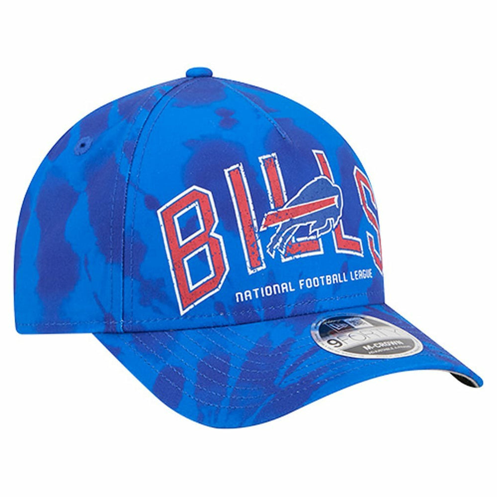 Buffalo Bills New Era Tie Dye Fade 9Forty M-Crown A-Frame Adjustable Hat Royal - NFL