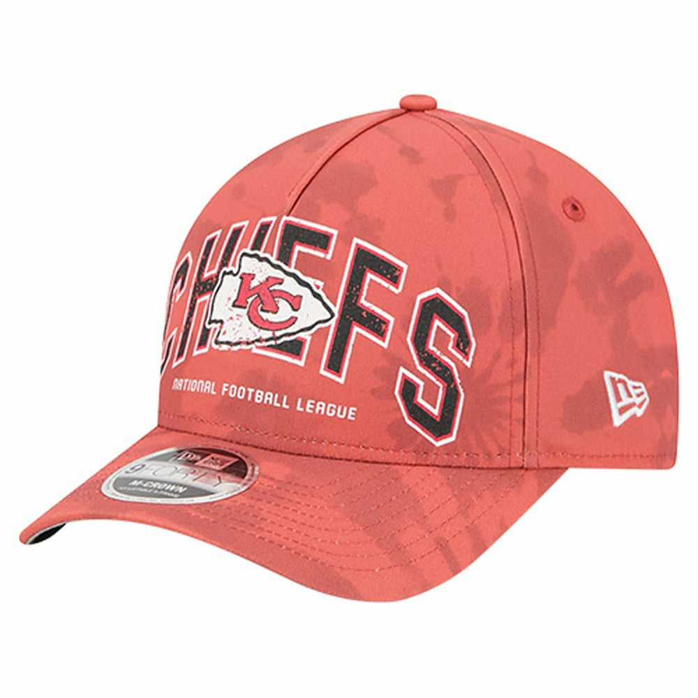 Kansas City Chiefs New Era Tie Dye Fade 9Forty M-Crown A-Frame Adjustable Hat Red - NFL