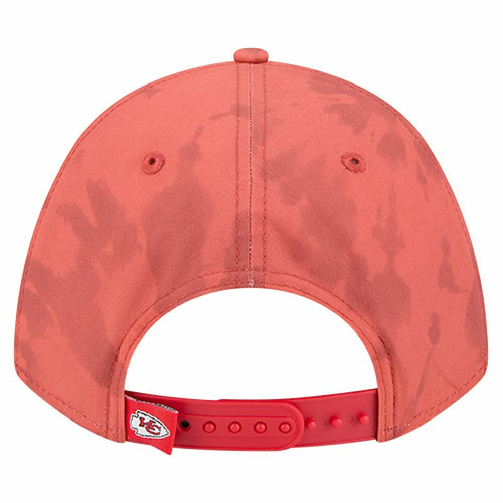 Kansas City Chiefs New Era Tie Dye Fade 9Forty M-Crown A-Frame Adjustable Hat Red - NFL