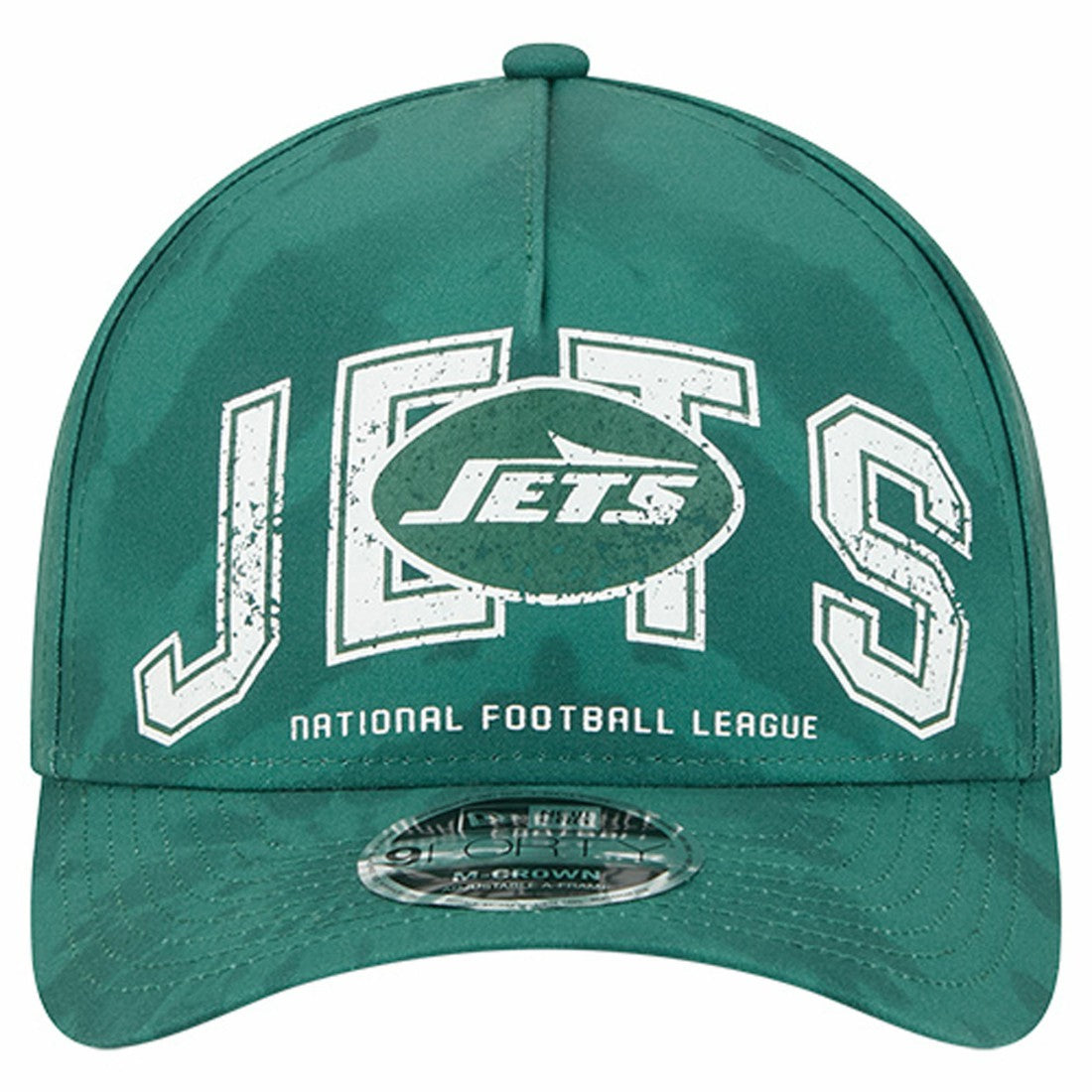 New York Jets New Era Tie Dye Fade 9Forty M-Crown A-Frame Adjustable Hat Green - NFL