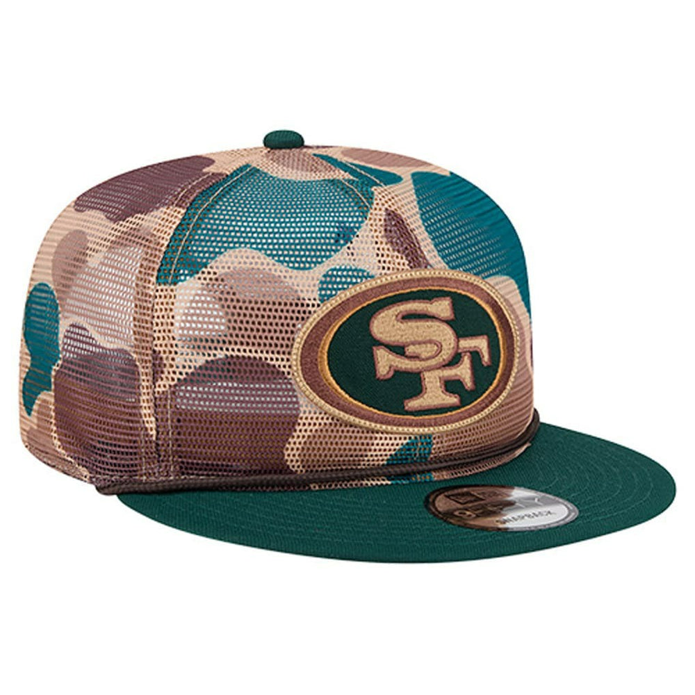 San Francisco 49ers New Era Duck Camo 9FIFTY Snapback Hat Camo - NFL