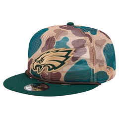 Philadelphia Eagles New Era Duck Camo 9FIFTY Snapback Hat Camo - NFL