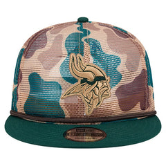 Minnesota Vikings New Era Duck Camo 9FIFTY Snapback Hat Camo - NFL