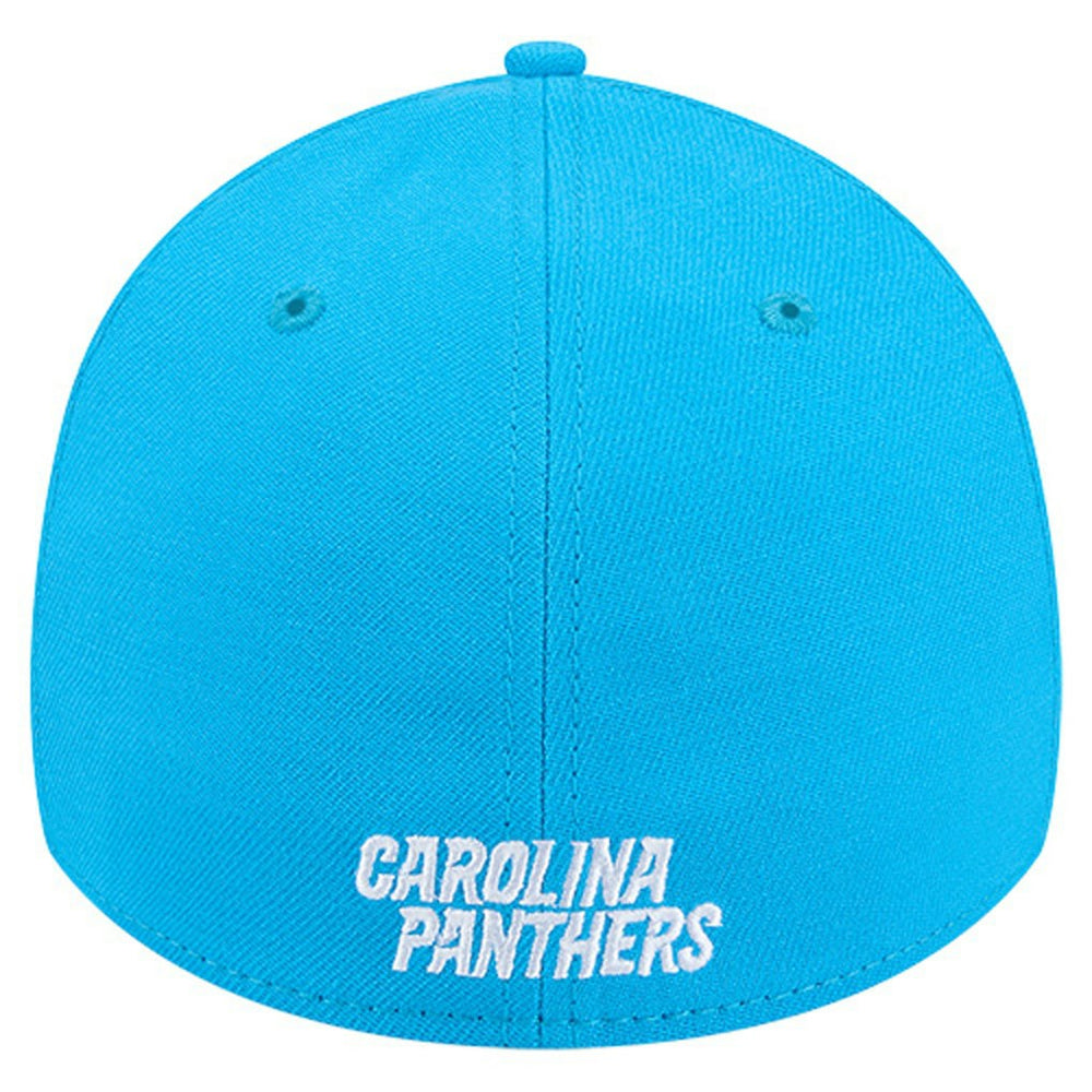 Carolina Panthers New Era Overlap Logo 39THIRTY Stretch Fit Hat Blue - NFL