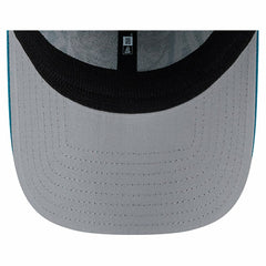 Jacksonville Jaguars New Era Overlap Logo 39THIRTY Stretch Fit Hat Teal - NFL