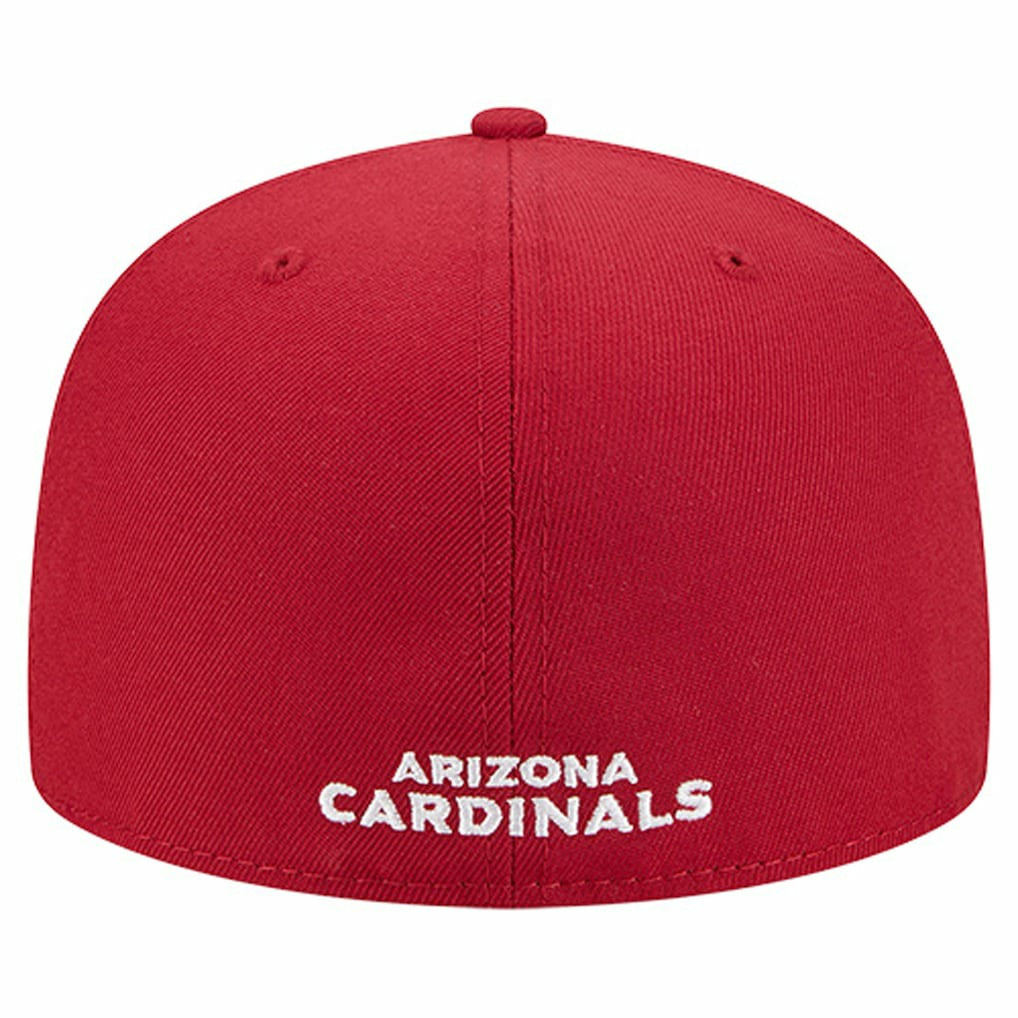 Arizona Cardinals New Era Overlap Wordmark 59FIFTY Fitted Hat Cardinal - NFL