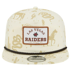 Las Vegas Raiders New Era Desert Rose 19TWENTY Adjustable Hat Cream - NFL