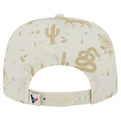 Houston Texans New Era Desert Rose 19TWENTY Adjustable Hat Cream - NFL