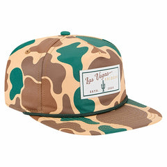 Las Vegas Raiders New Era Duck Rope 19TWENTY Snapback Hat Camo - NFL