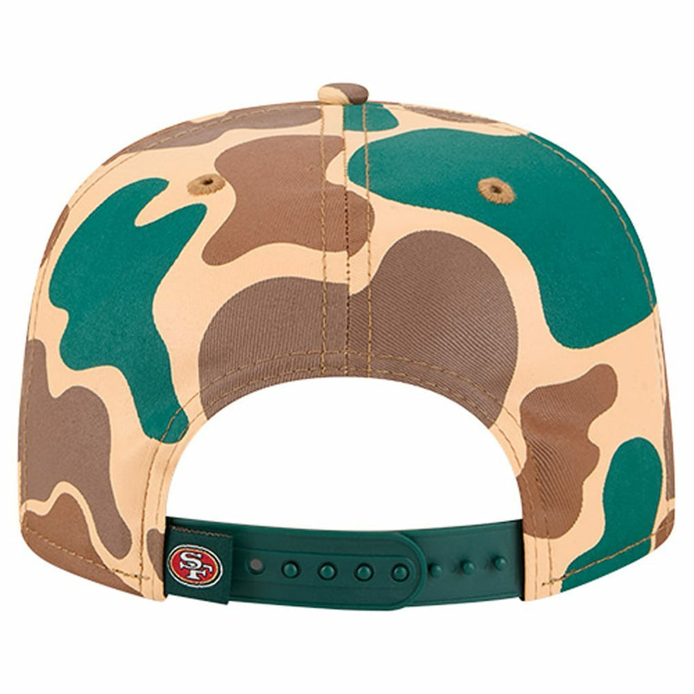 San Francisco 49ers New Era Duck Rope 19TWENTY Snapback Hat Camo - NFL