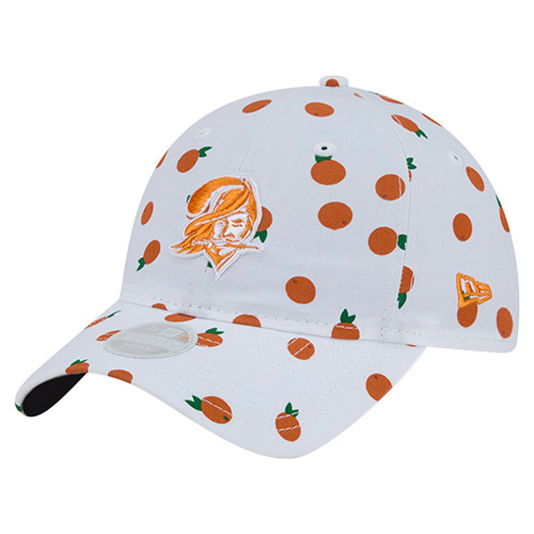 Tampa Bay Buccaneers New Era Women's Fruit Pattern 9TWENTY Adjustable Hat White - NFL