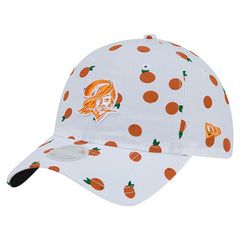 Tampa Bay Buccaneers New Era Women's Fruit Pattern 9TWENTY Adjustable Hat White - NFL