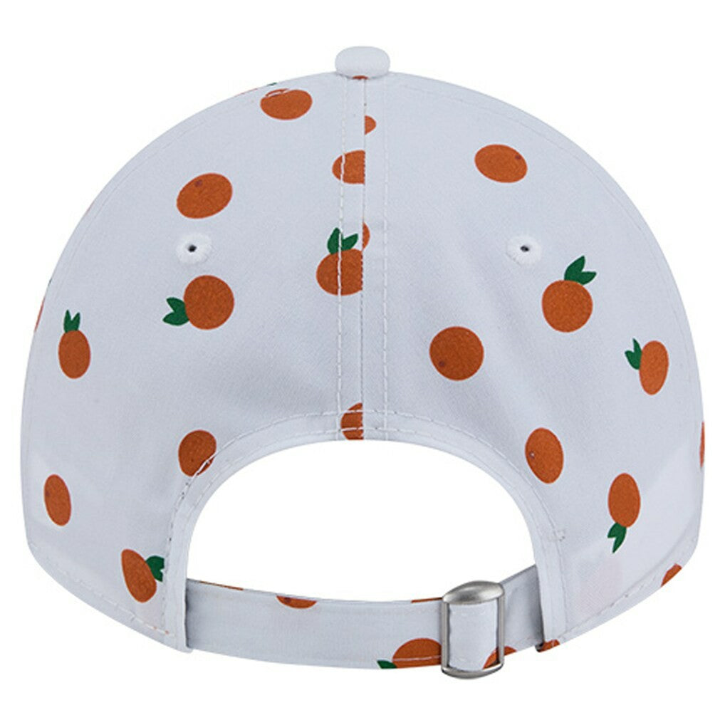 Miami Dolphins New Era Women's Fruit Pattern 9TWENTY Adjustable Hat White - NFL