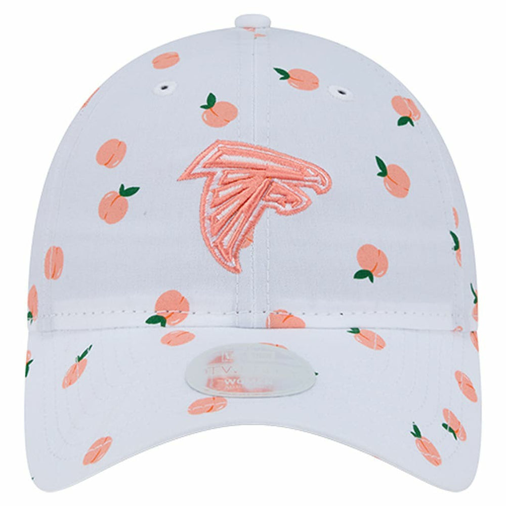 Atlanta Falcons New Era Women's Fruit Pattern 9TWENTY Adjustable Hat White - NFL