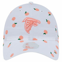 Atlanta Falcons New Era Women's Fruit Pattern 9TWENTY Adjustable Hat White - NFL