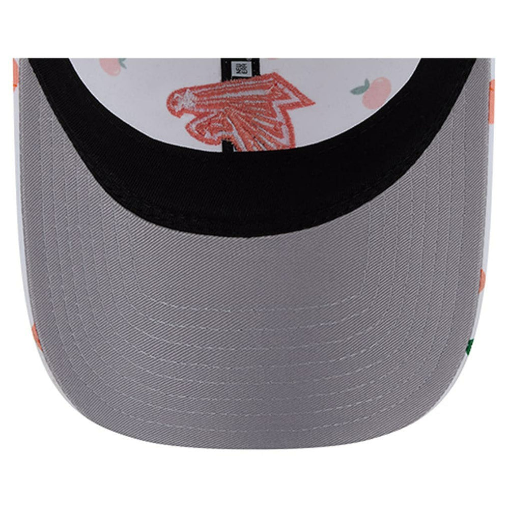 Atlanta Falcons New Era Women's Fruit Pattern 9TWENTY Adjustable Hat White - NFL