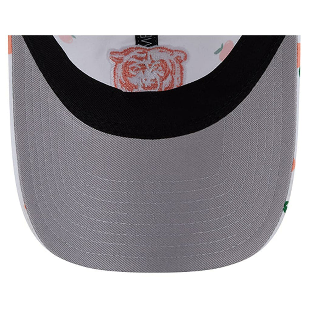 Chicago Bears New Era Women's Fruit Pattern 9TWENTY Adjustable Hat White - NFL