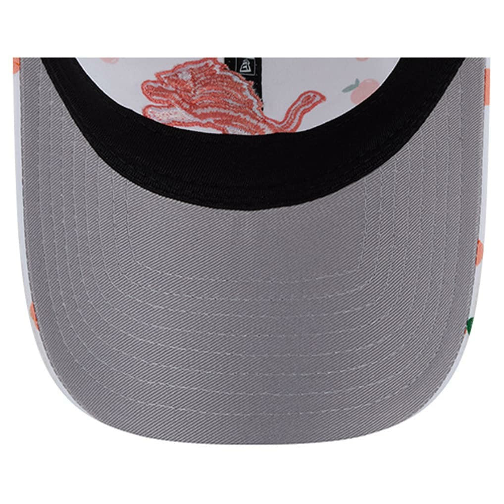 Detroit Lions New Era Women's Fruit Pattern 9TWENTY Adjustable Hat White - NFL