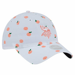 Minnesota Vikings New Era Women's Fruit Pattern 9TWENTY Adjustable Hat White - NFL