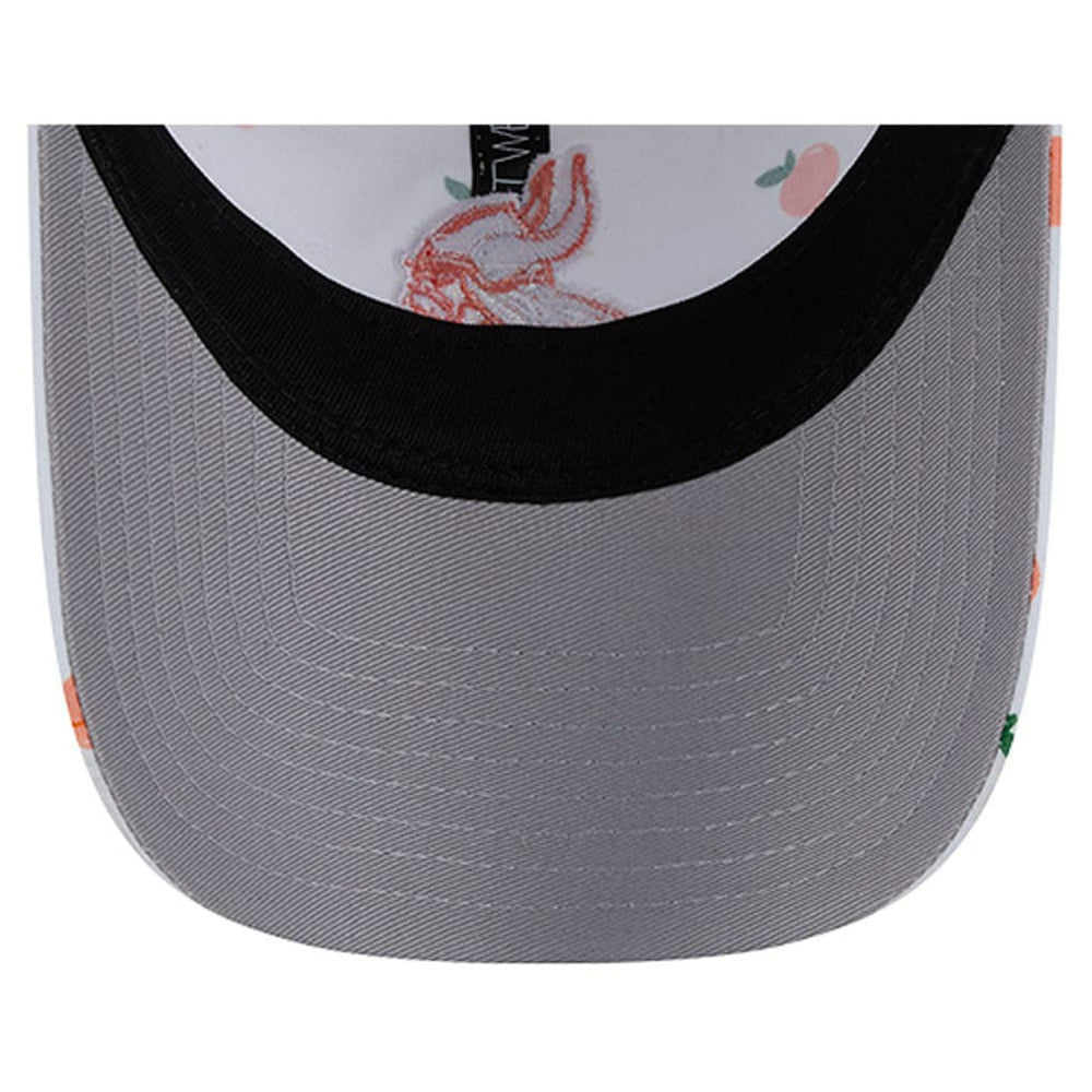 Minnesota Vikings New Era Women's Fruit Pattern 9TWENTY Adjustable Hat White - NFL