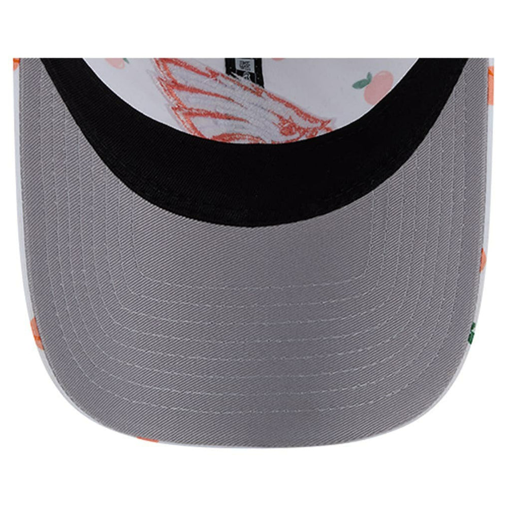 Philadelphia Eagles New Era Women's Fruit Pattern 9TWENTY Adjustable Hat White - NFL