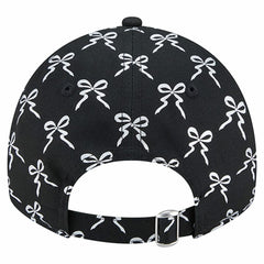 Baltimore Ravens New Era Women's Ribbon 9TWENTY Adjustable Hat Black - NFL