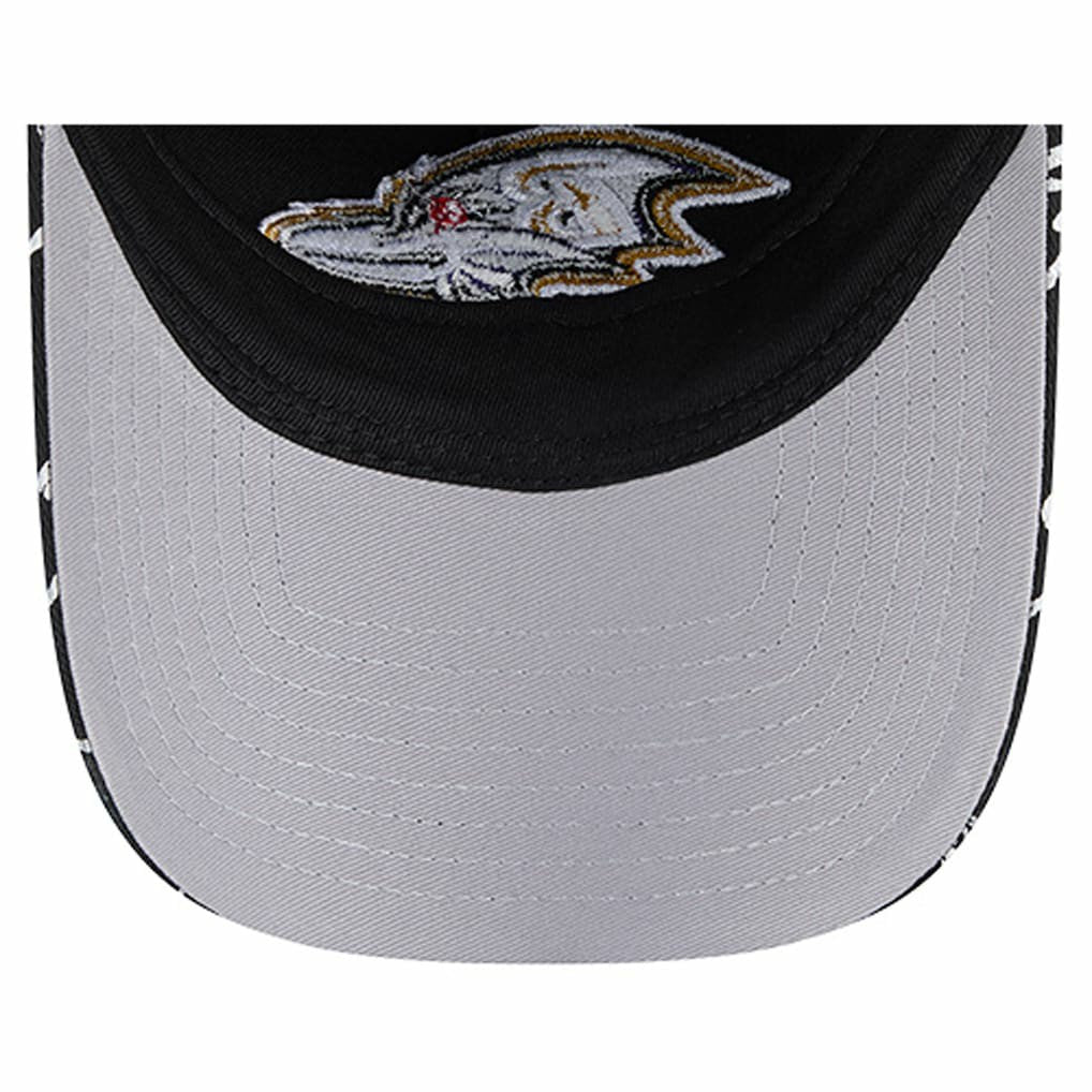 Baltimore Ravens New Era Women's Ribbon 9TWENTY Adjustable Hat Black - NFL