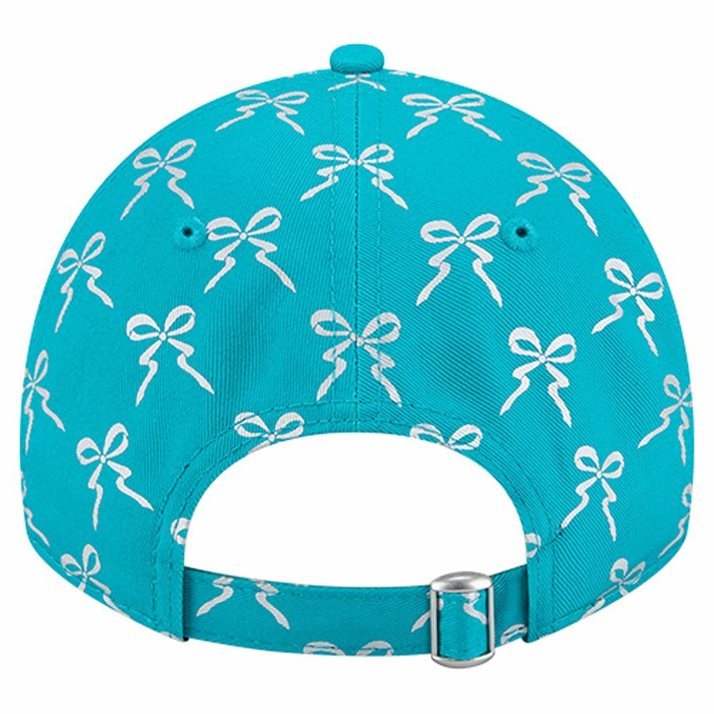 Miami Dolphins New Era Women's Ribbon 9TWENTY Adjustable Hat Aqua - NFL