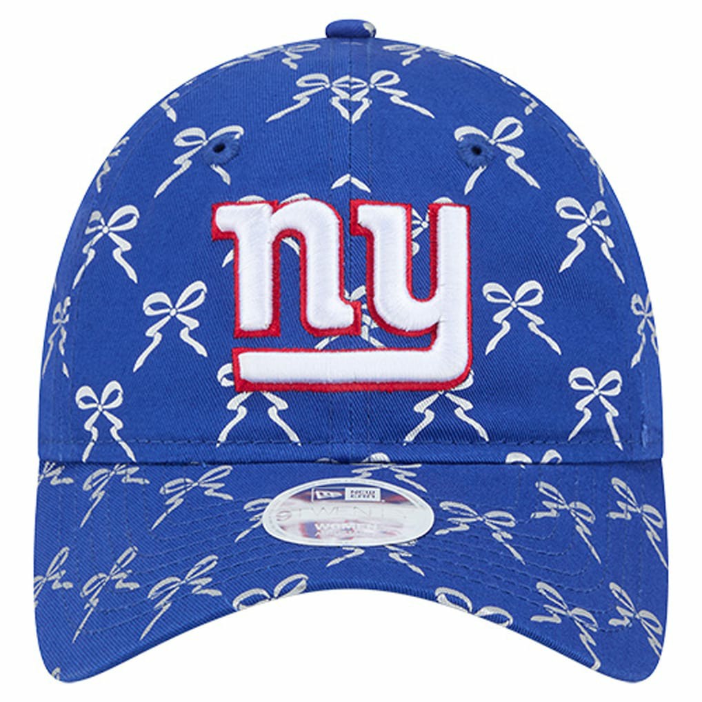 New York Giants New Era Women's Ribbon 9TWENTY Adjustable Hat Royal - NFL