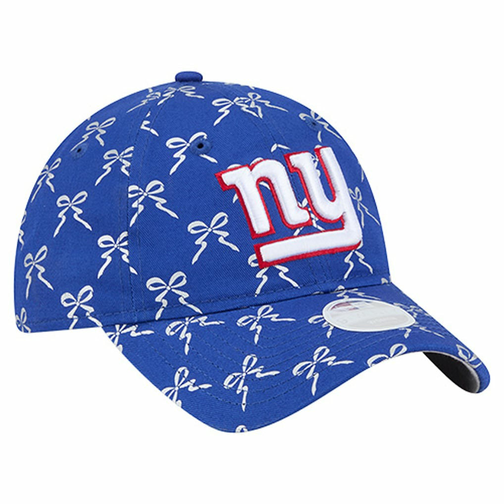 New York Giants New Era Women's Ribbon 9TWENTY Adjustable Hat Royal - NFL