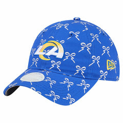 Los Angeles Rams New Era Women's Ribbon 9TWENTY Adjustable Hat Royal - NFL