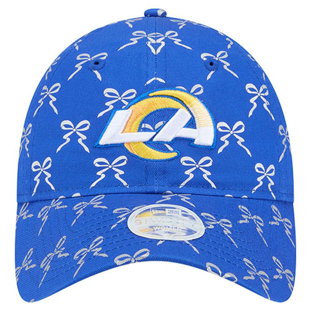Los Angeles Rams New Era Women's Ribbon 9TWENTY Adjustable Hat Royal - NFL