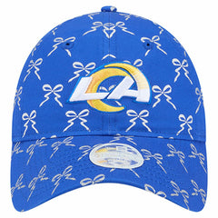 Los Angeles Rams New Era Women's Ribbon 9TWENTY Adjustable Hat Royal - NFL