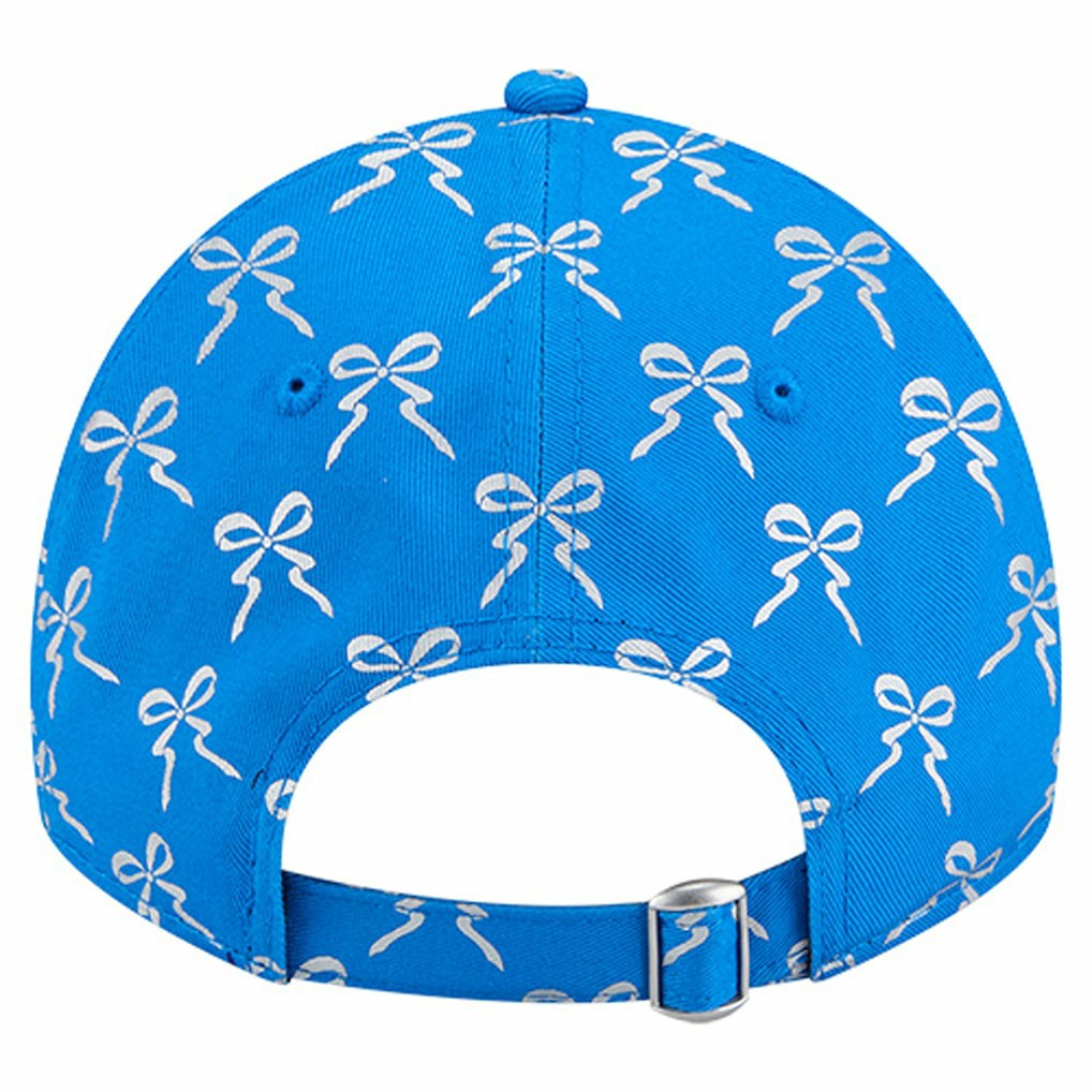 Detroit Lions New Era Women's Ribbon 9TWENTY Adjustable Hat Blue - NFL