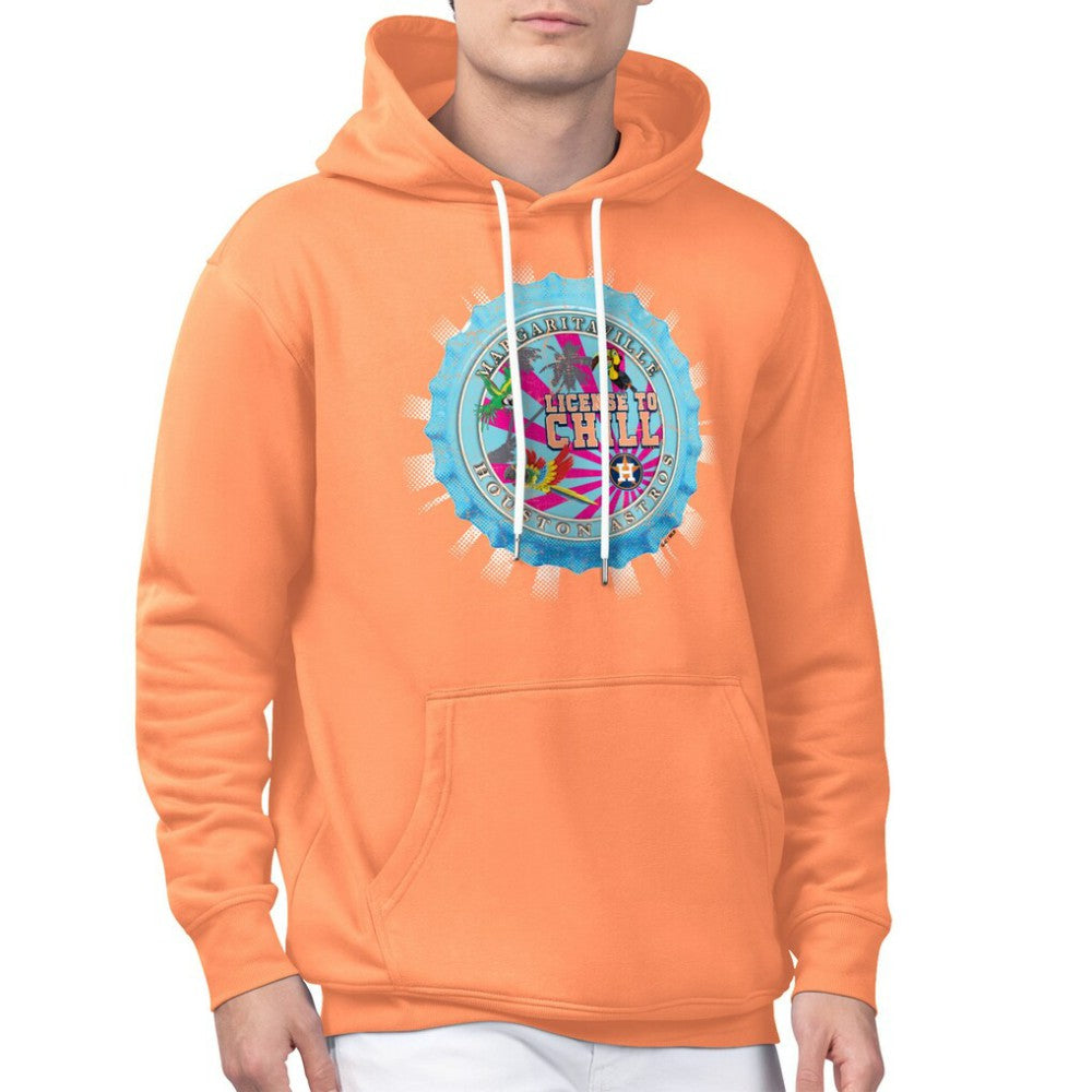 Houston Astros Margaritaville Chill Bottle Cap Fleece Pullover Hoodie Online