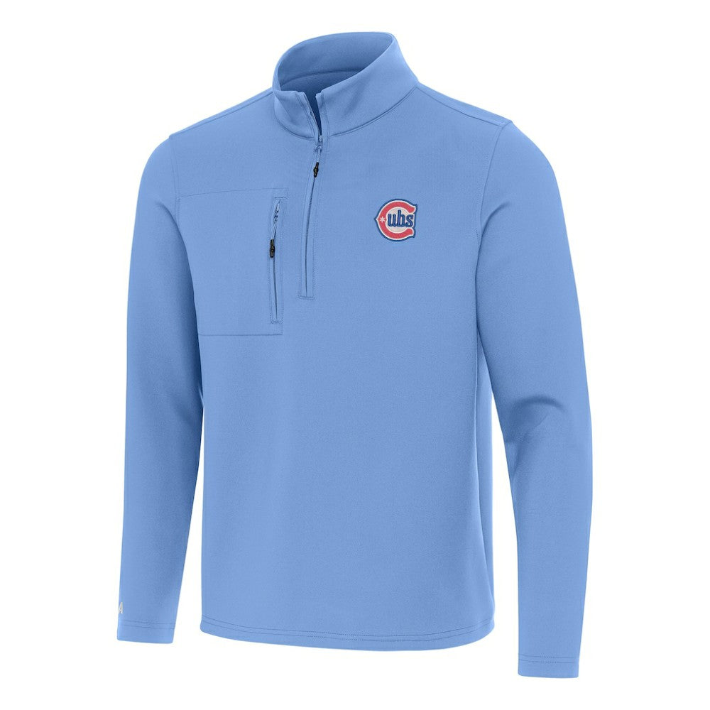 Chicago Cubs Antigua Alternate Logo Insider Quarter-Zip Pullover Online