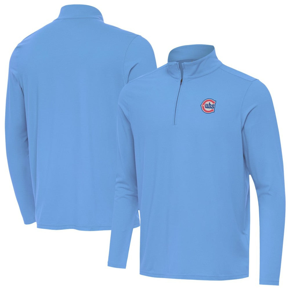 Chicago Cubs Antigua Alternate Logo Intent Quarter-Zip Pullover Near Me